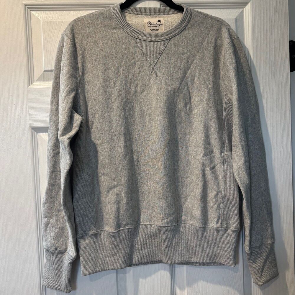 Redwood Classics Grey Sweatshirt Size M Heritage Collection Made in Canada NWT